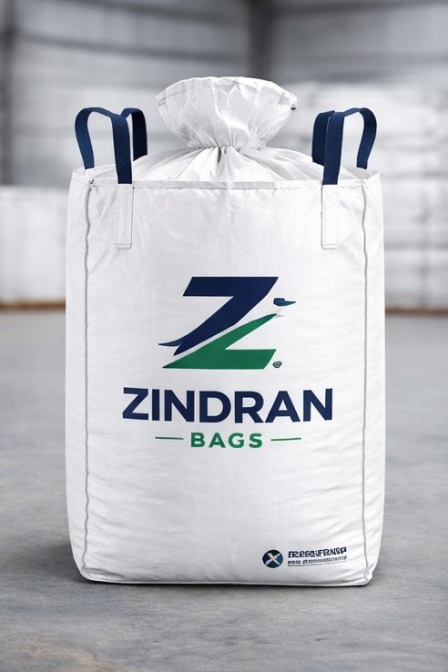 1.0 Tonne Duffle Top Closed Bottom Bulk Bag