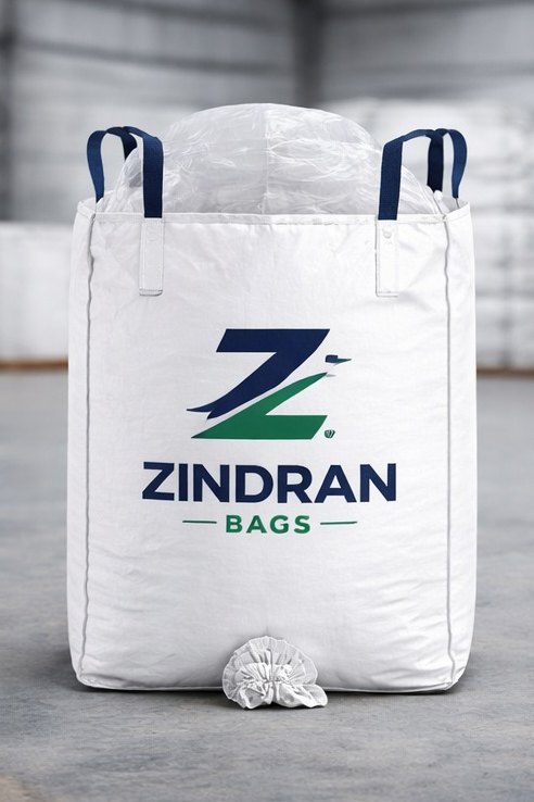 1.0 Tonne Open Top Spout Bottom Bulk Bag